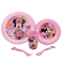 Minnie Mouse Spring Look - 5-teiliges Easy Frühstücks-Set