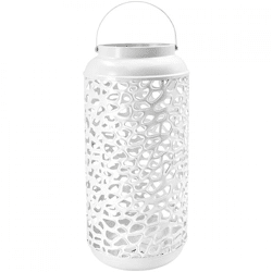 Noor Living Windlicht weiß 38 cm