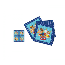 Paw Patrol - 20 Servietten blau - 3-lagig