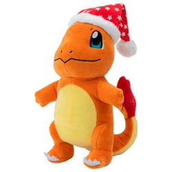 Pokémon - Christmas Charmander Plüschfigur - 20 cm