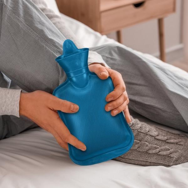 Relaxdays Heißwasserkanne blau 1 L