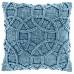 Unique Living cushion Everon jeans blue 45 x 45 cm