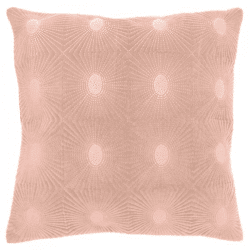 Unique Living cushion Nela old pink 45 x 45 cm