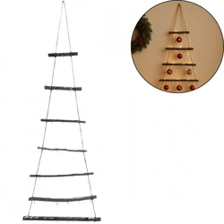 Wanddekoration Weihnachtsbaum mit Haken 120 cm