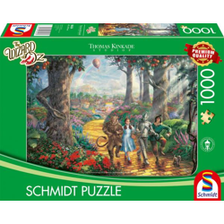 Warner - Wizard of Oz, Follow The YELLOW BRICK ROAD®, 1000 Teile - Puzzle