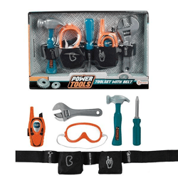 Tool set with belt 6 parts