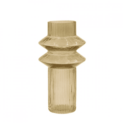 BePureHome vase Line amber 21 cm