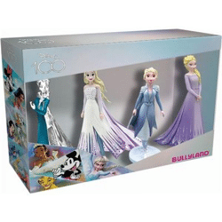 Bullyland 13415 - WD 100 Years of Frozen Platinum Set