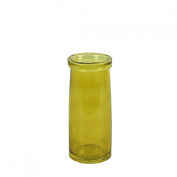 Countryfield vase tube Missy S ochre yellow 19 cm