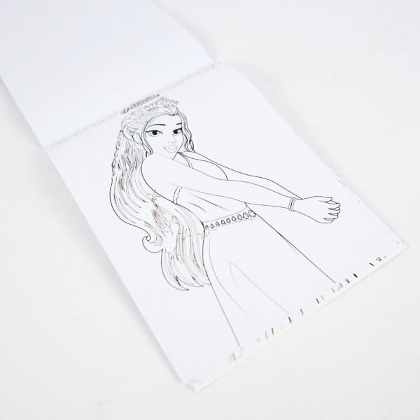 Craft Universe Malbuch A5 mit Aufklebern 4-fach sortiert