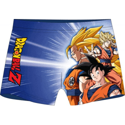 Dragon Ball - Swimming trunks for boys blue - 104-152 cm