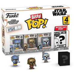 Funko 75451 - Bitty POP! - Star Wars Heavy Mandalorian 4er Pack
