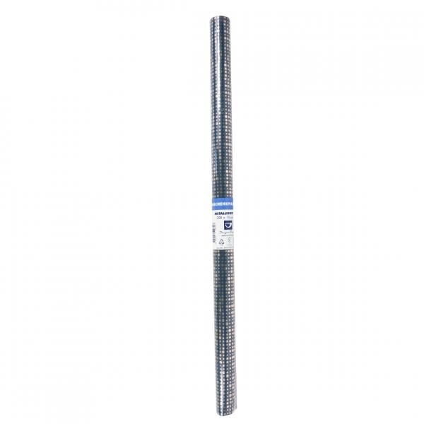 Horn-Geschenkpapier blau/gold 200 x 70 cm