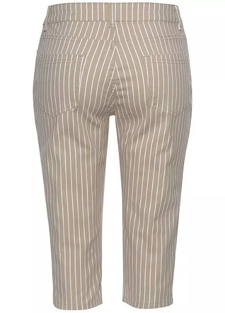 Lascana Damen Gestreifte 3/4 Hosen