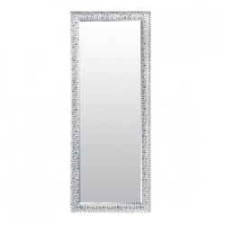 Len-Fra Wandspiegel Madou silber/weiß 47 x 147 cm