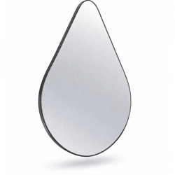 Len-Fra wall mirror Riverside II black 60 x 90 cm