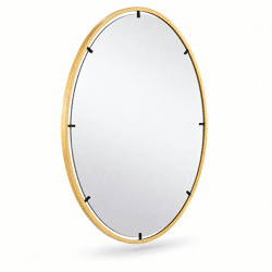 Len-Fra Wandspiegel Salem gold 80 cm