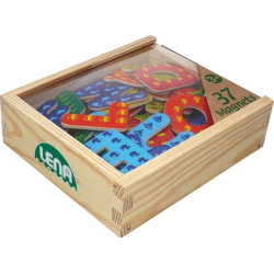 LENA - 65823 - Wooden magnet letters