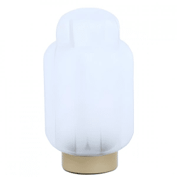 Light & Living Tischleuchte Thisio auf Batterie weiß 26,5 cm