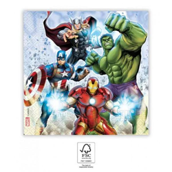 Marvel Avengers - 20 Servietten - 33 x 33 cm