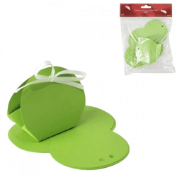 Mini-Geschenkbox grün 5 Stück