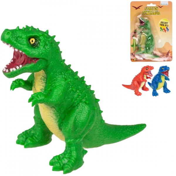 Out of the Blue Stretch Dinosaurier 13 cm 3fach sortiert