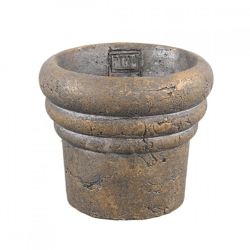 PTMD flower pot Helena M brown 16 cm