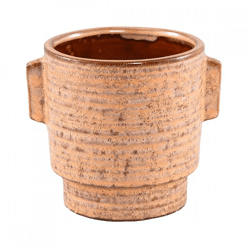 PTMD flower pot Katelynn ceramic M orange 16 cm