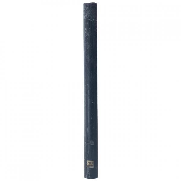 PTMD Tischkerze rustikal schwarz 2 x 25 cm 4er Set