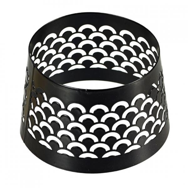 (R) Ersatzkappe für Kerzen Fischauge schwarz 8,5 cm