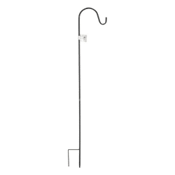 Schäferhaken, Laternenstab, schwarz, S, ca. 85cmH