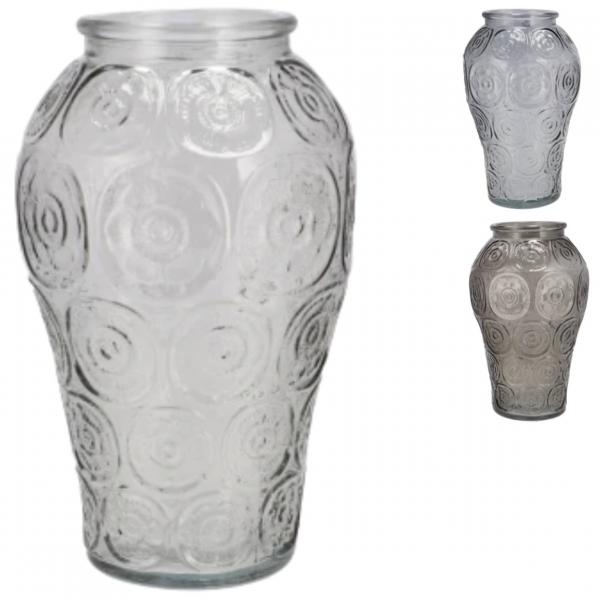 Vase Delight grau 25 cm 3 Stück sortiert