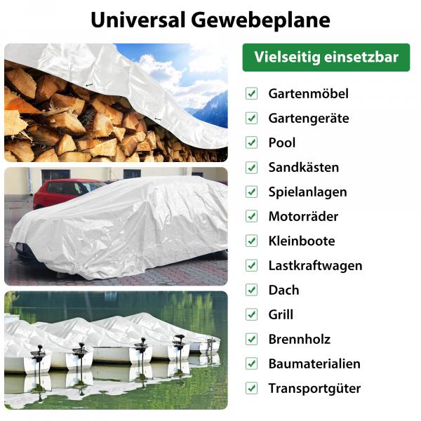 Abdeckplane / Gewebeplane 2 x 3 m