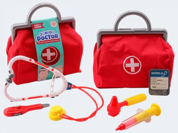 Arzttasche mit Zubeh&ouml;r 6tlg.