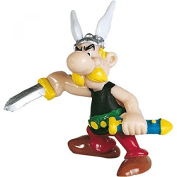 Asterix: Asterix figure ready for battle