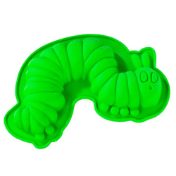 Baking mold caterpillar glutton silicone