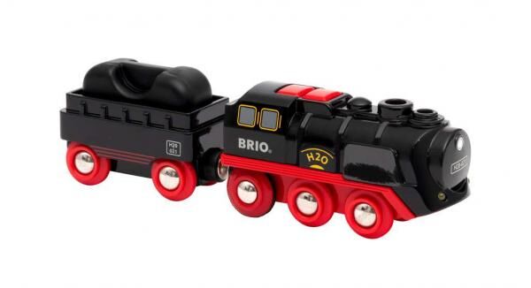 BRIO 33884 - Batterie-Dampflok mit Wassertank