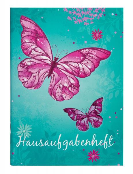 Butterfly - Hausaufgabenheft A5