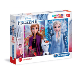 Clementoni 20251 - 30 piece SuperColor Puzzle - Disney Frozen 2 / The Ice Queen 2
