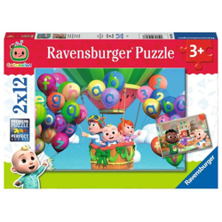 Cocomelon - Learn and play - Puzzle 2 x 12 pieces