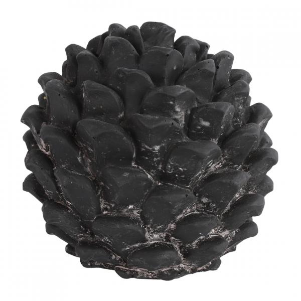 Countryfield statue pine cone Donato M black 14 cm