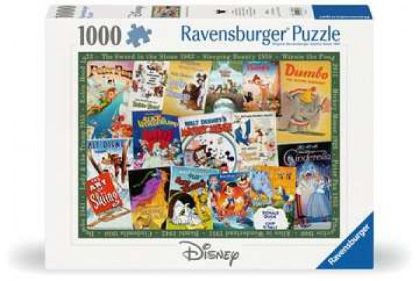 Disney Vintage Movie Poster - Puzzle 1000 Teile