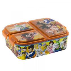 Dragon Ball - Brotbox mit 3 Fächern