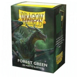 Dragon Shield: Matte - Forest Green (100 sleeves)