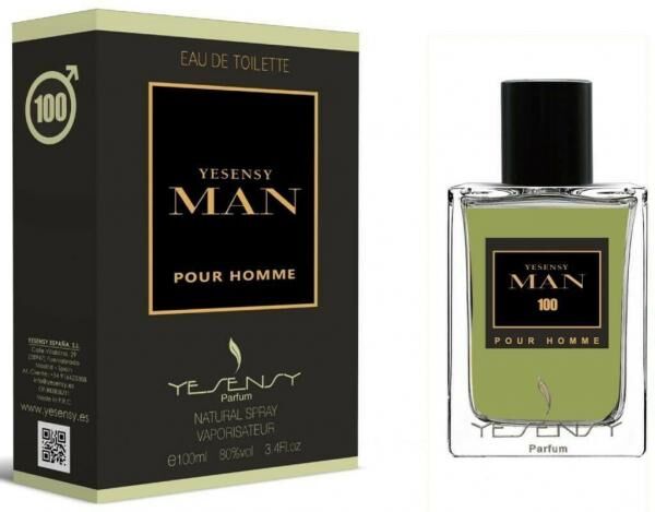 Eau de Toilette for men 100 ml Man - Yesensy
