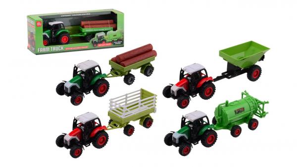Farm Master Die-Cast Traktor-Spielset, mittel - 3-fach sortiert