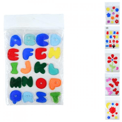Window stickers 23.5 cm 6 assorted