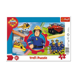 Feuerwehrmann Sam - Rahmen Puzzle 31351 - 15 Teile