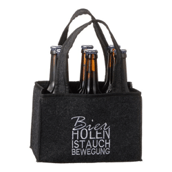Felt bottle carrier 
