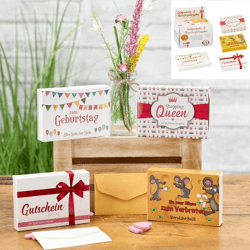 Money gift box, colorful, 4/s, 24 pieces in display